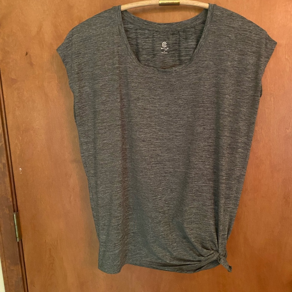 Set of 2 grey Champion workout shirts size M